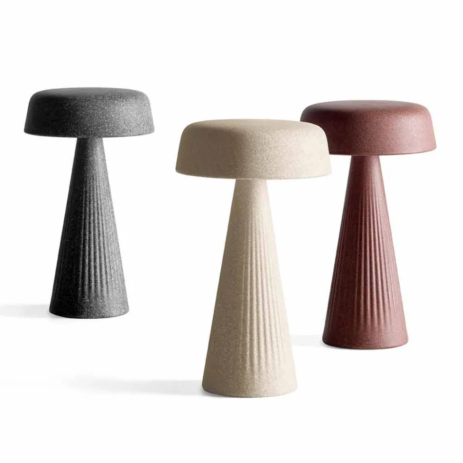 Table Lamp with Structure in Polyethylene Made in Italy - Desmond Viadurini