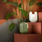 Table Lamp with a Modern Style in Ceramic Made in Italy - Batucada Viadurini