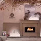 Design Table Lamp with White or Red Led Houses Design Slide - Kuusi Viadurini