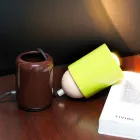 Modern design ceramic table lamp made in Italy Asia Viadurini