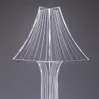 Aurel Plexiglass Table Lamp in Two Sizes Made in Italy Viadurini