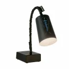 Table lamp In-es.artdesign Paint T2 blackboard flexible stem Viadurini