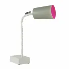 Table lamp In-es.artdesign Paint T2 flexible concrete stem Viadurini