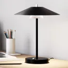 Mira Metal Table Lamp with Various Finishes Made in Italy Viadurini
