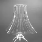 Table Lamp in Laser Marked PMMA Made in Italy - Moana Viadurini