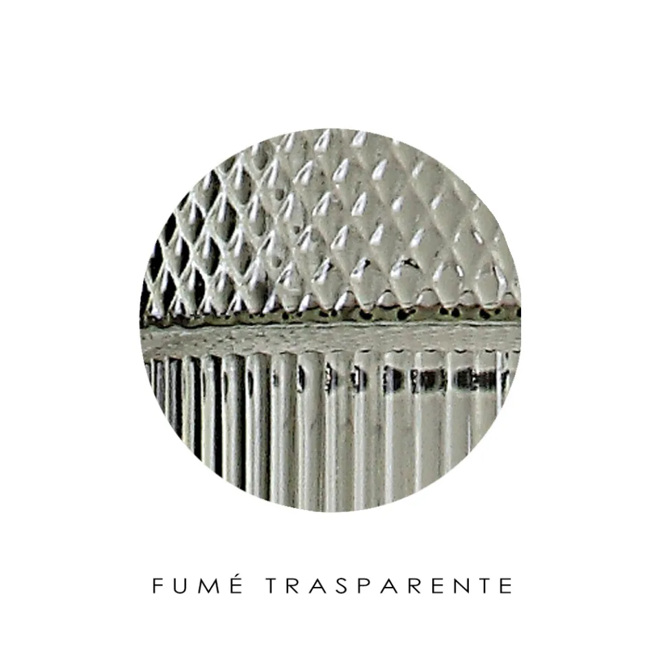 Table Lamp in Hand Blown Glass in Venice and Metal - Satomi Viadurini