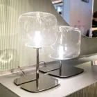 LED Table Lamp with Metal Structure Made in Italy - Donatina Viadurini