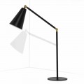 Modern Table Lamp with Metal Structure Made in Italy - Zaira