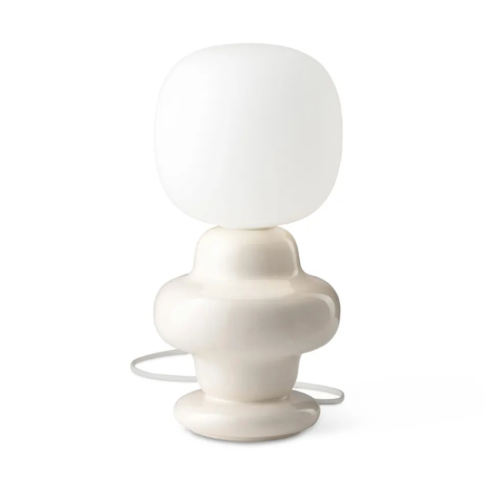 Table Lamp Made of Ceramic and Glass Made in Italy - Capocabana Viadurini