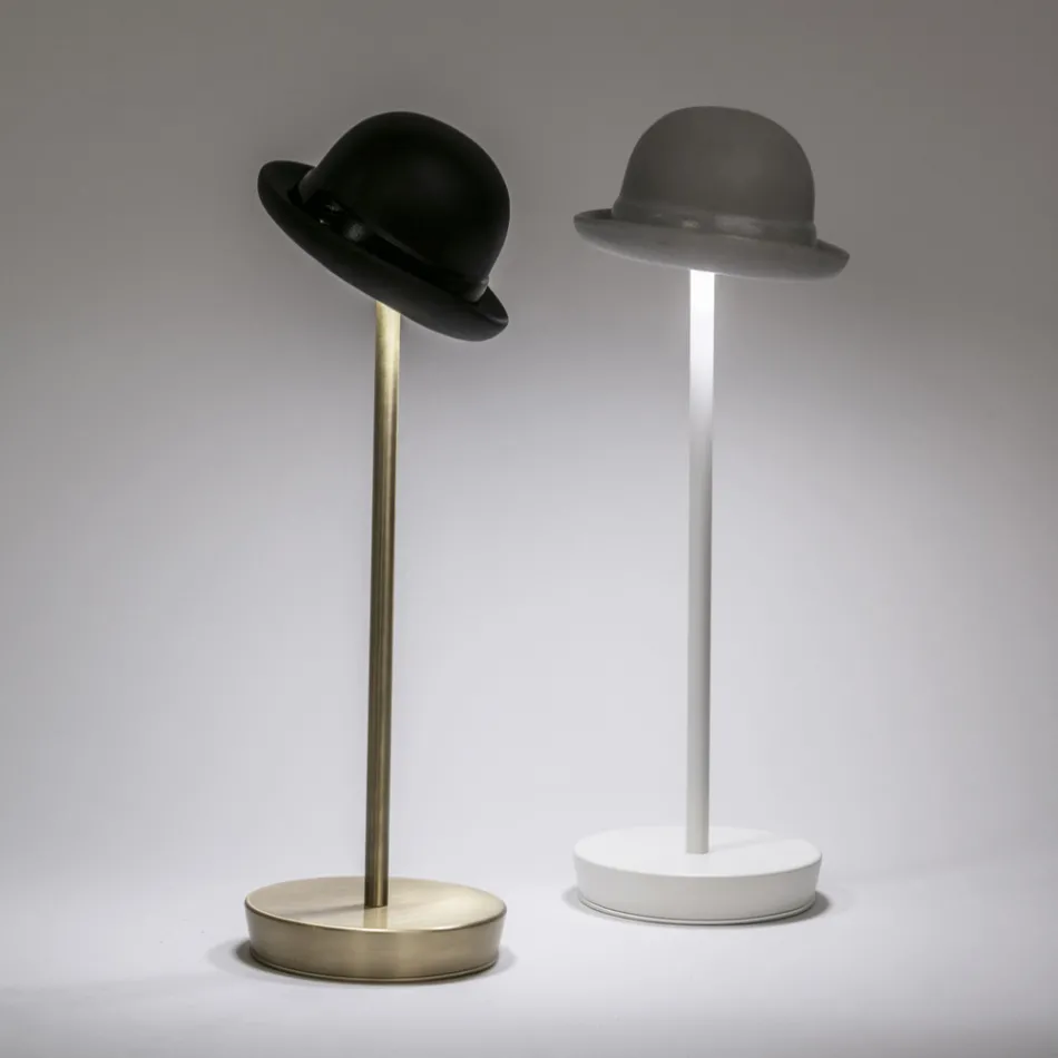 Rechargeable and Tiltable Table Lamp by Magnet - Bombetta Viadurini