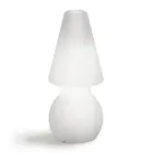 Led Floor Lamp in White Polyethylene Made in Italy - Alvarez Viadurini