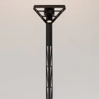 Extendable Floor Lamp Aluminum Matt Black Ladder Design - Watchful Viadurini