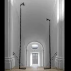 Extendable Floor Lamp Aluminum Matt Black Ladder Design - Watchful Viadurini