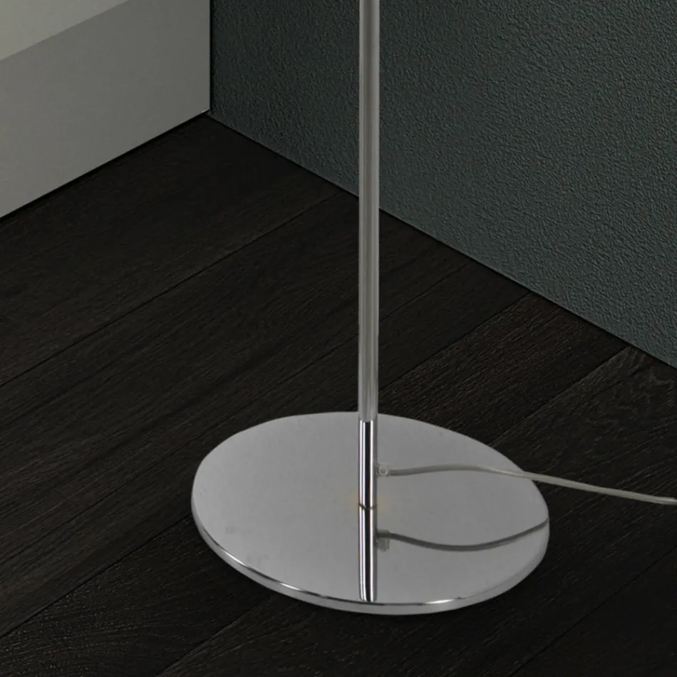 Hand-blown Venetian Glass Floor Lamp - Bamboo Viadurini