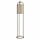 Floor lamp in brass and fabric Hua Hika Viadurini