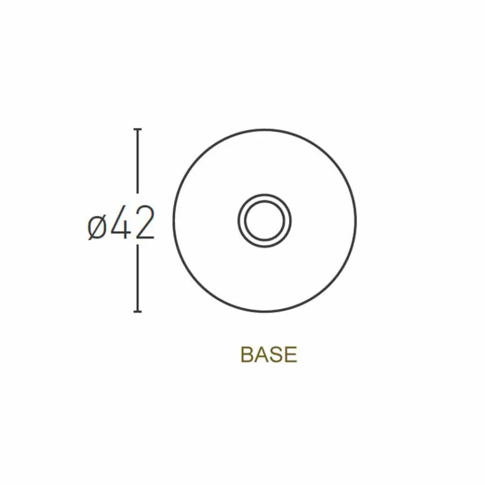 Floor Lamp with Lampshade in White Polyethylene Made in Italy - Asturia Viadurini