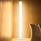 Floor Lamp with Lampshade in White Polyethylene Made in Italy - Asturia Viadurini