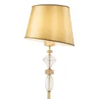 Floor Lamp with Handmade Glass Shade Made in Italy - Saline Viadurini