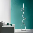 Floor Lamp with Structure in Painted Metal with LED Light - Lumino Viadurini