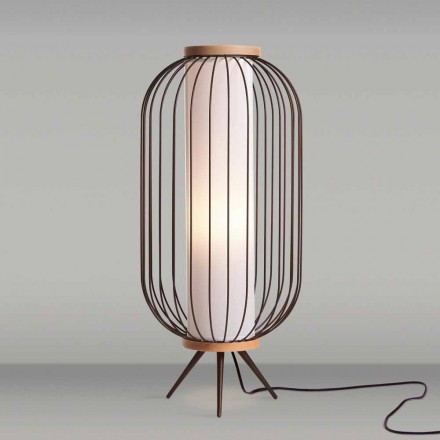 Modern design floor lamp in steel Ø37xh80 cm Fanny Viadurini