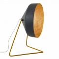 Design floor lamp In-es.artdesign Cyrcus F Blackboard in resin