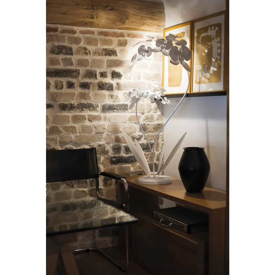 Modern Design Iron Floor Lamp Made in Italy - Amorpha Viadurini