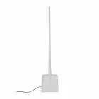 Outdoor Floor Lamp in White Technopolymer Design of 3 Forms - Tools Viadurini