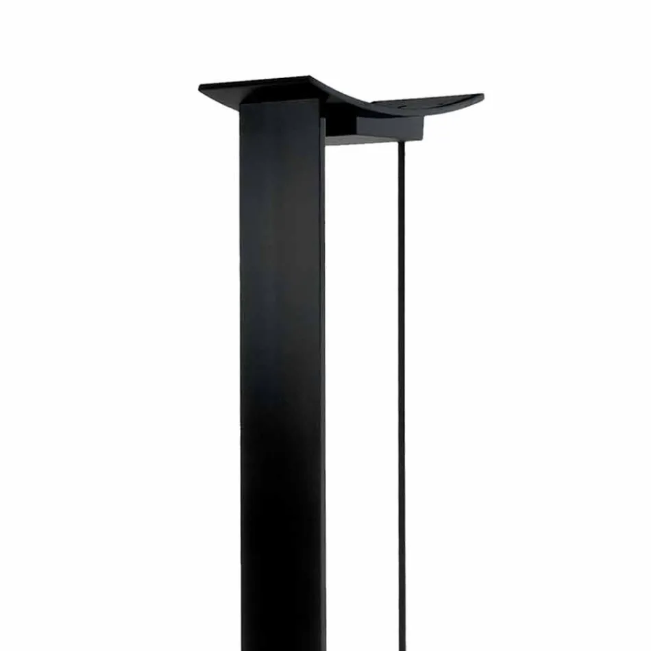 Floor Lamp in Lacquered Metal with Integrated LED Made in Italy - Indra Viadurini