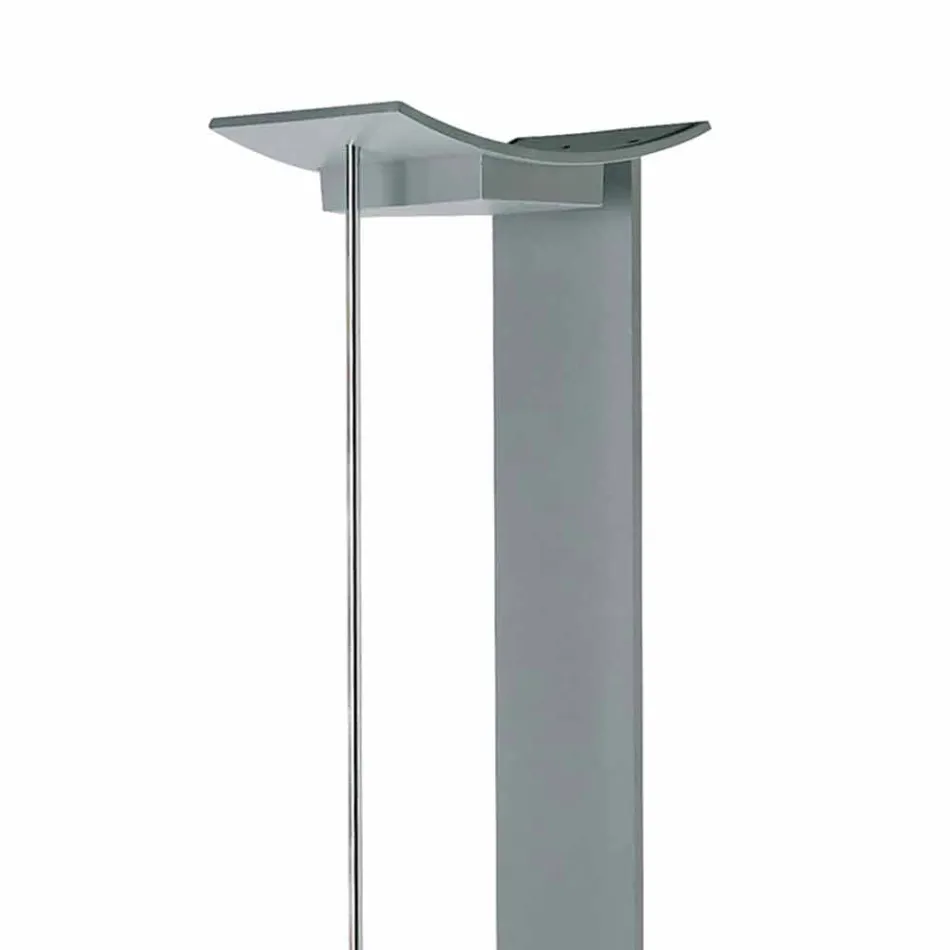 Floor Lamp in Lacquered Metal with Integrated LED Made in Italy - Indra Viadurini