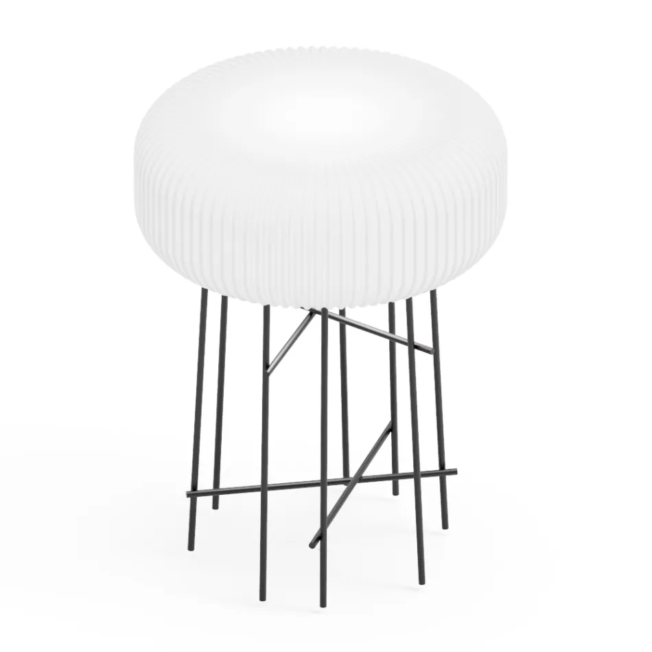 Floor Lamp in Polyethylene in Different Sizes - Disco Viadurini