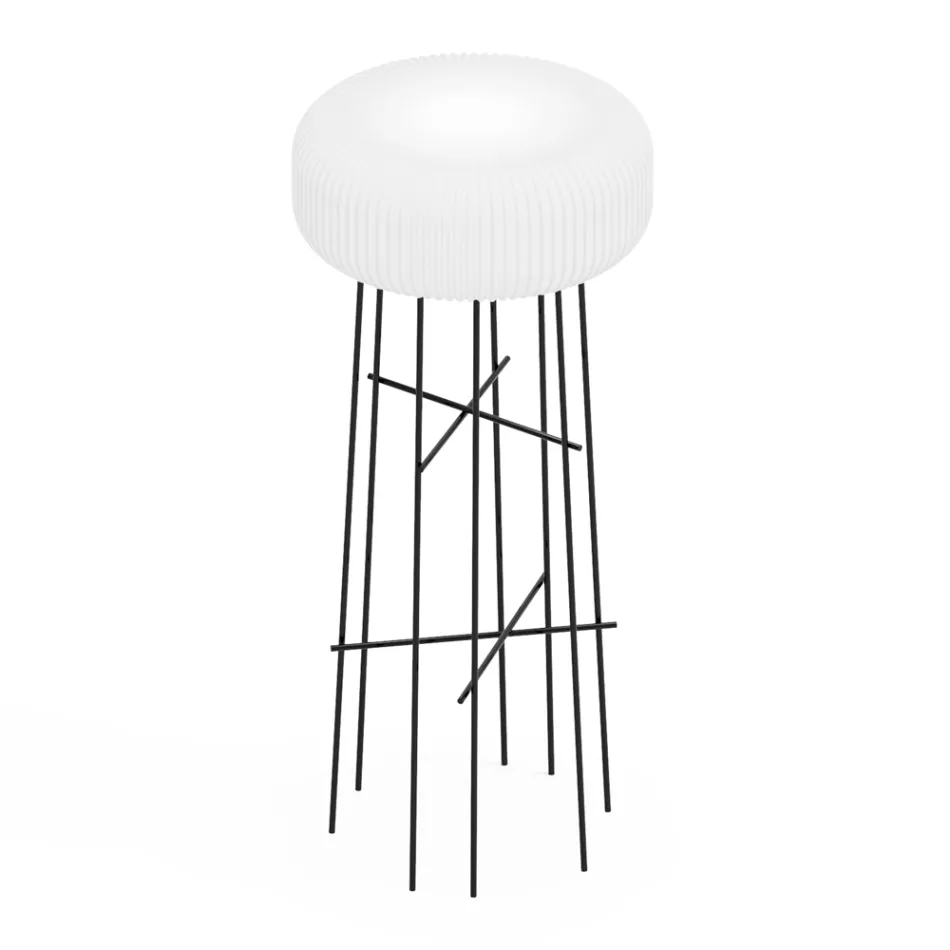 Floor Lamp in Polyethylene in Different Sizes - Disco Viadurini
