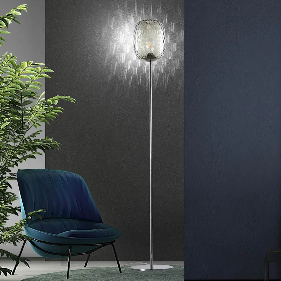 Hand Blown Venice Glass Floor Lamp 30 cm - Cloe Balloton Viadurini