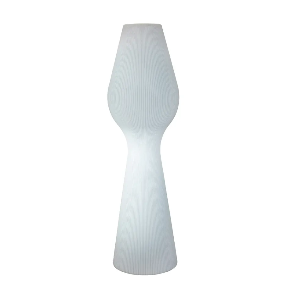 Reyes Outdoor Floor Lamp in Polyethylene with LED Light Made in Italy Viadurini