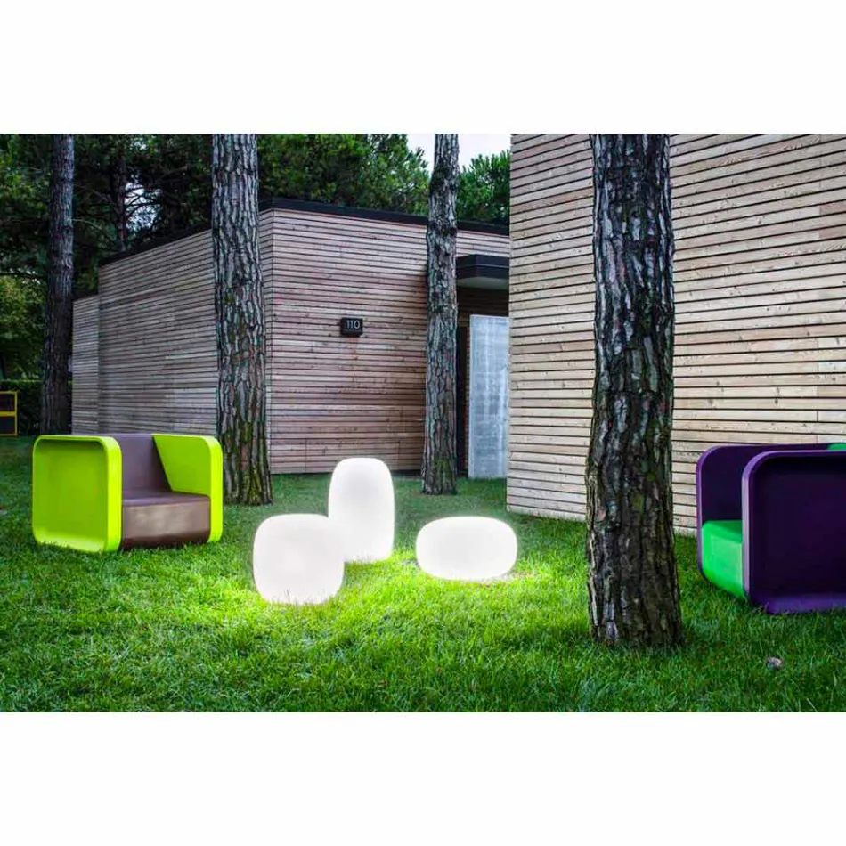 Floor Lamp for Outdoor Design in 3 Sizes, 2 Pieces - Pandora S by Myyour Viadurini