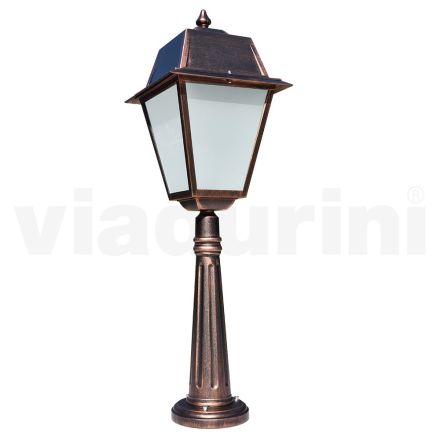 Floor Lamp for Outdoor in Vintage Aluminum Made in Italy - Doroty Viadurini