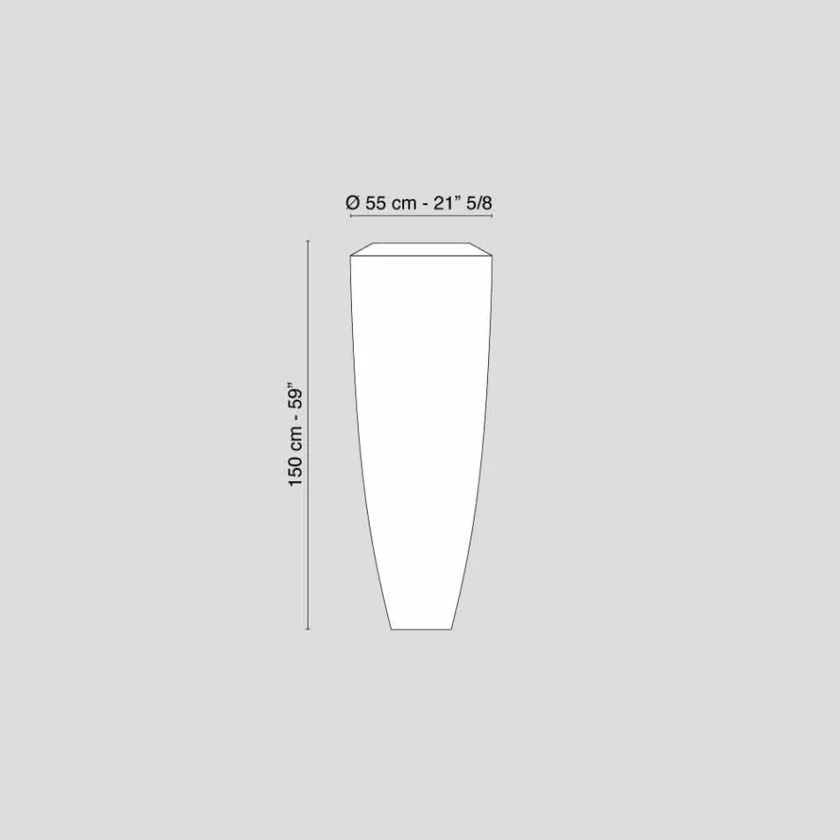 Floor lamp Outdoor Ldpe to design Led Big Howitzer Viadurini