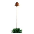 Outdoor Floor Lamp in Brass and Copper Made in Italy - Sword Viadurini