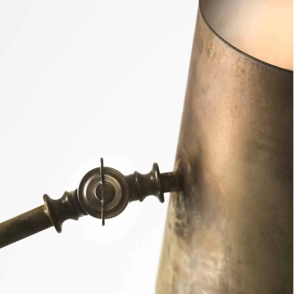 Lamp adjustable industrial style earth Reporter Il Fanale Viadurini
