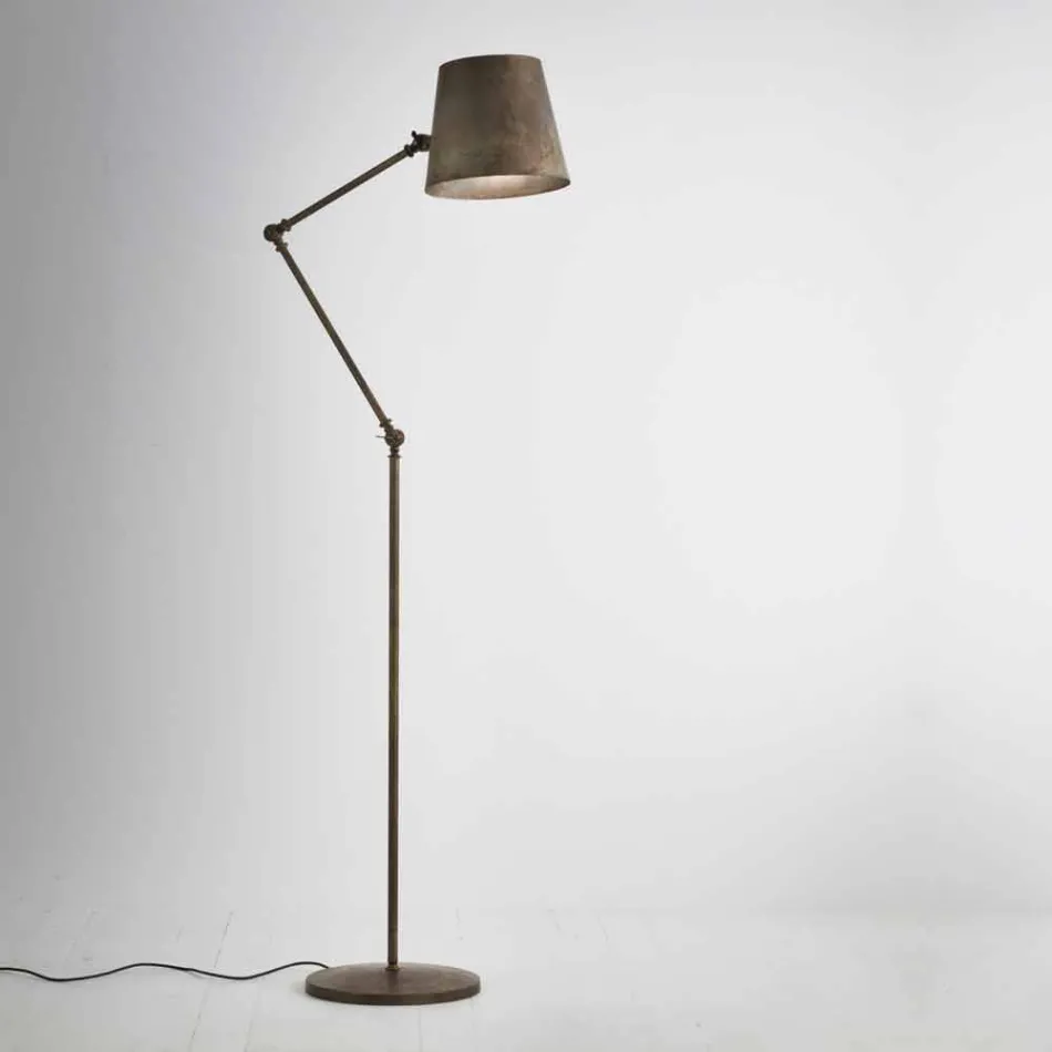 Lamp adjustable industrial style earth Reporter Il Fanale Viadurini