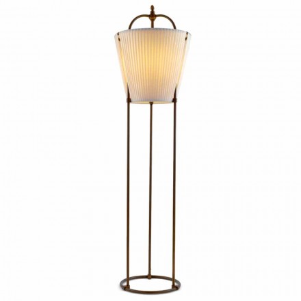 Tenarunga floor lamp, antique brass, 1 light Viadurini