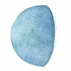 In-es.artdesign Button design wall lamp in colored nebulite Viadurini