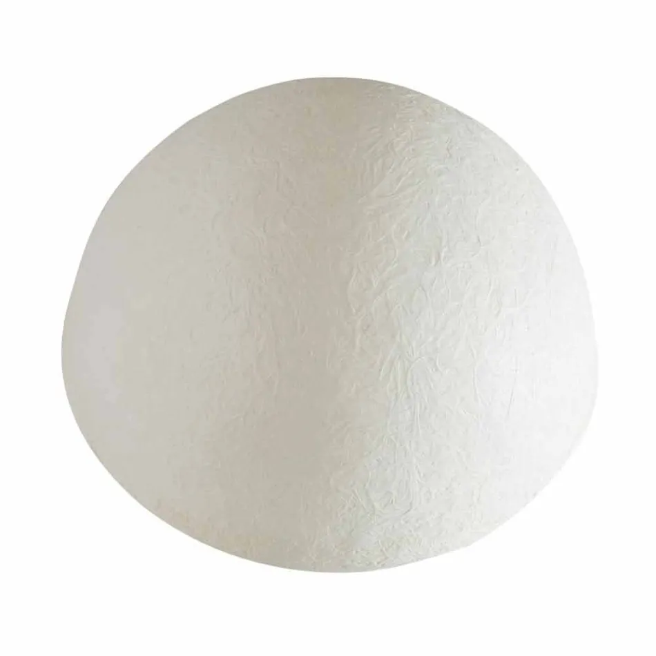 In-es.artdesign Button design wall lamp in colored nebulite Viadurini