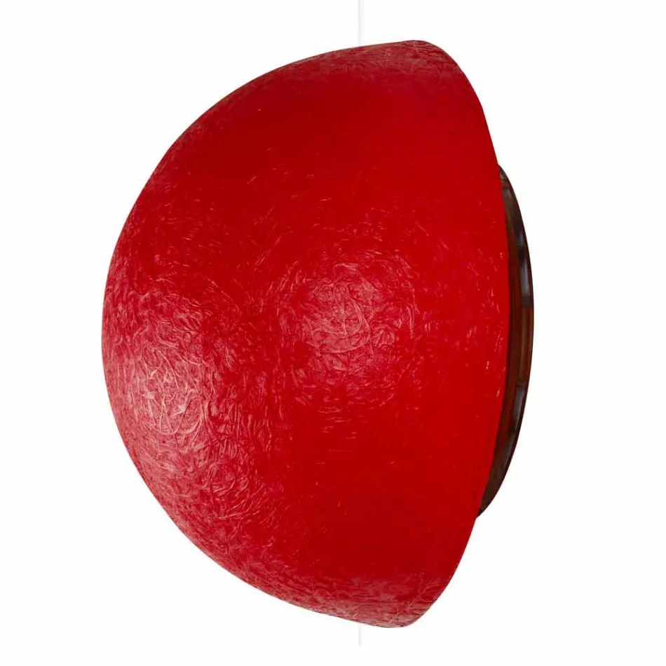 In-es.artdesign Button design wall lamp in colored nebulite Viadurini