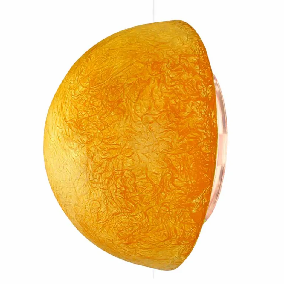 In-es.artdesign Button design wall lamp in colored nebulite Viadurini