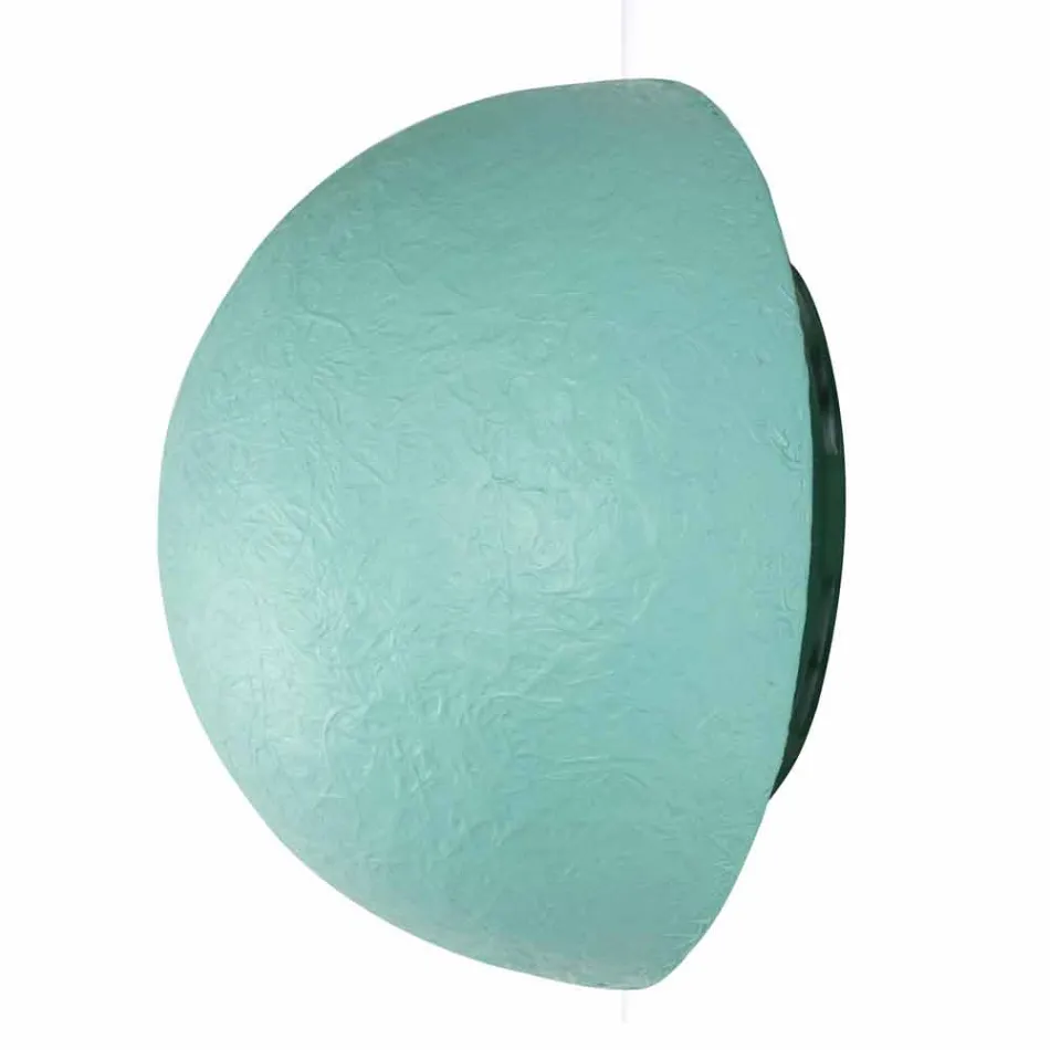In-es.artdesign Button design wall lamp in colored nebulite Viadurini
