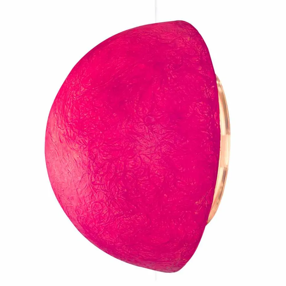 In-es.artdesign Button design wall lamp in colored nebulite Viadurini