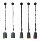 Design suspension lamp In-es.artdesign Paint Blackboard resin Viadurini