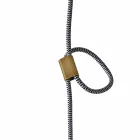 Suspension design lamp made of wood and ceramic made in Italy Asia Viadurini