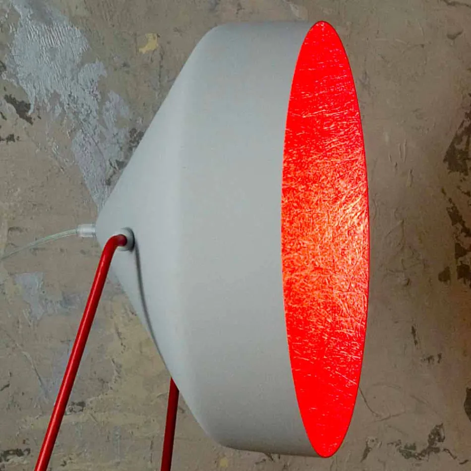 Design floor lamp In-es.artdesign Cyrcus F Painted concrete Viadurini