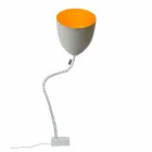 Design floor lamp In-es.artdesign Flower Painted concrete Viadurini